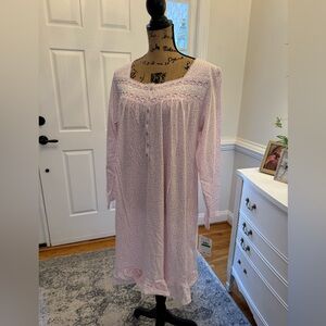 Eileen West Flannel Gown NWT